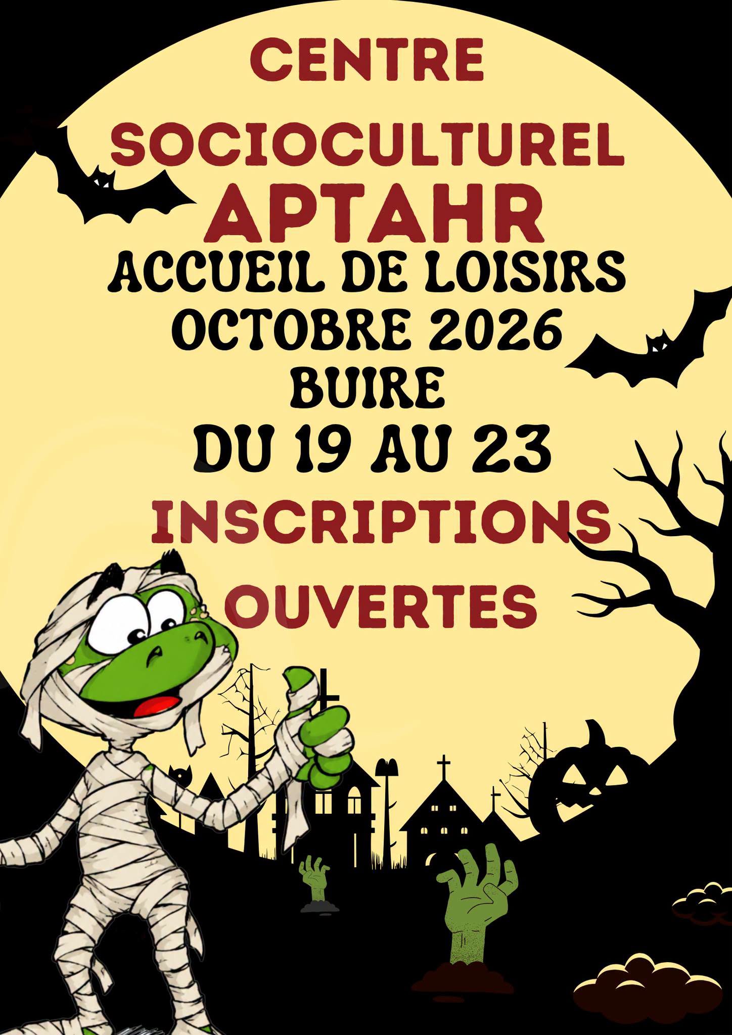 <div>Accueil de loisirs Automne 2026</div>